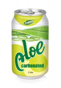 664 Trobico Carbonated aloe vera alu can 330ml